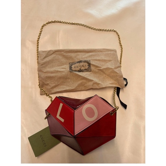 Gucci Red and Pink Mini Bag - Picture 1 of 5